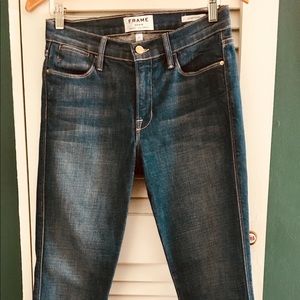 FRAME Le High Straight Denim Jeans